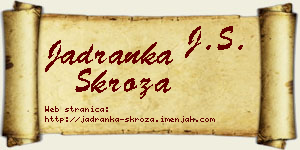 Jadranka Skroza vizit kartica